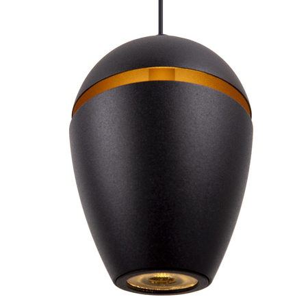 Lampa wisząca Maxlight COMETSHINE P0471 czarny/złoty