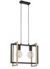 Sigma 32232 EDEN 2 lampa wisząca czarny/złoty