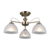 Lampa sufitowa Italux Moreti PND-40623-3-AB Antyczny mosiądz