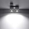 Sollux Lighting Plafon QUAD beton SL.0489