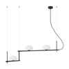 Lampa wisząca Italux Kernio PND-357783-BK+W Czarny