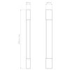 Kinkiet Astro Palermo 600 LED 1084038 Matowy Czarny