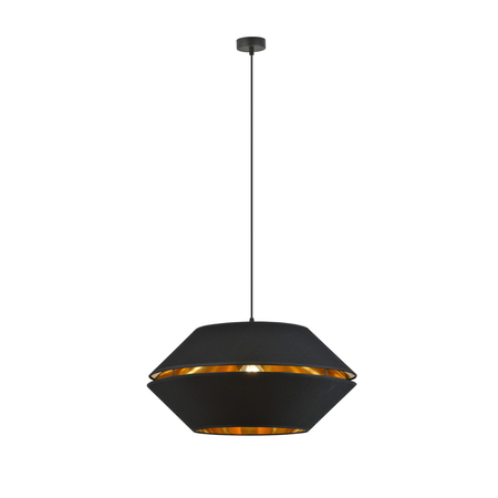 Lampa wisząca PIANO 1 Emibig 1183/1 czarny/złoty
