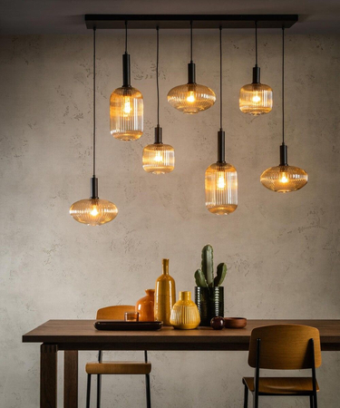 Lampa wisząca Lucide MALOTO 45386/07/62 złoty