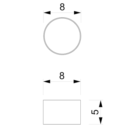 Milagro Lampa sufitowa DIXIE Pink 1xGX53 MLP7553 RÓŻOWY / BIAŁY