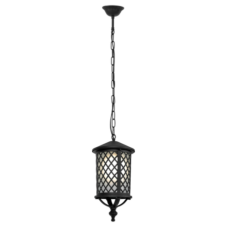 Lampa zewnętrzna wisząca Kaja CHICAGO K-8216 czarny