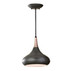 Lampa wisząca Elstead Lighting Beso brązowy FE-BESO-P-M-DBZ