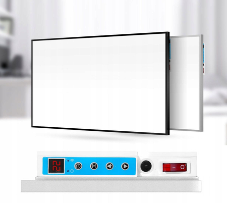 Panel grzewczy Cronos z WiFi i pilotem 960W kolor ramki czarny