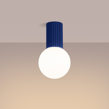 Sollux Lighting Plafon HALO ultramaryna IP44 SL.1738