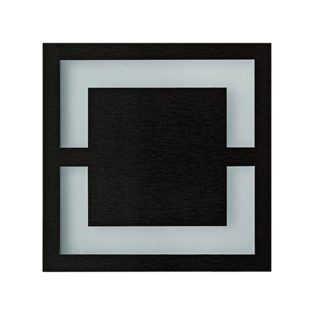 Eko-Light Oprawa schodowa QUADRO BLACK Barwa Ciepła 3000K EKS6906 CZARNY