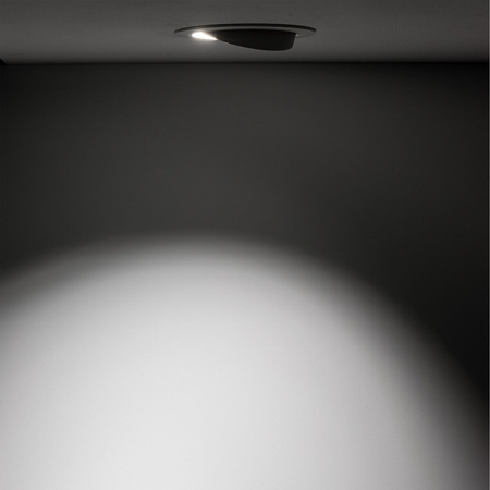 Oczko EGINA LED 15W Nowodvorski 10555 czarny