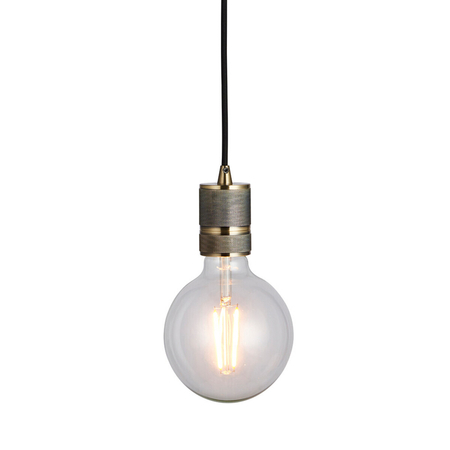 Endon Lighting Lampa wisząca 76587 mosiądz