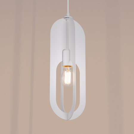 Sollux Lighting Lampa wisząca NICUS 1 biała SL.1360