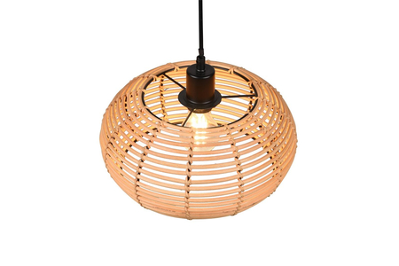 Lampa wisząca Trio 312200136 drewniany