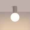 Sollux Lighting Plafon HALO taupe IP44 SL.1743