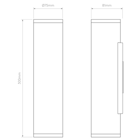 Kinkiet zewnętrzny Astro Ava 300 1428021 Mosiądz PVD