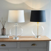 Lampa stołowa Endon Lighting Gideon 90535 nikiel