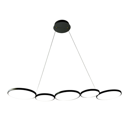 Milagro Lampa wisząca OLYMPIA BLACK 50W LED ML1175 CZARNY
