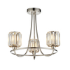 Lampa sufitowa Endon Lighting Berenice 104107 nikiel