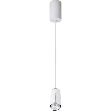 Milagro Flower Chrome Lampa Wisząca 1xGU10 Biały ML0275 BIAŁY + CHROM