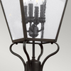 Lampa zewnętrzna Elstead Lighting Galena brązowy FE-GALENA5-XL-SBL