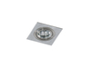 Oczko CARO SQUARE ALUMINIUM Azzardo AZ2435 stalowy