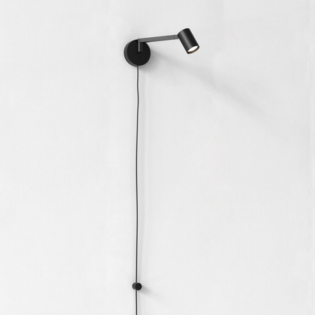 Kinkiet Astro Ascoli Swing Plug In 1286138 Matowy Czarny