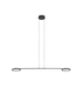 Lampa wisząca Luces Exclusivas ABOT - czarny LE43207