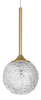 Lampa wisząca Luces Exclusivas PASTO LE41737 mosiądz