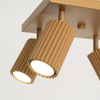 Sollux Lighting Plafon KARBON 4 złoty SL.1564