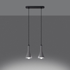 Sollux Lighting Lampa wisząca REA 3L beton SL.1225
