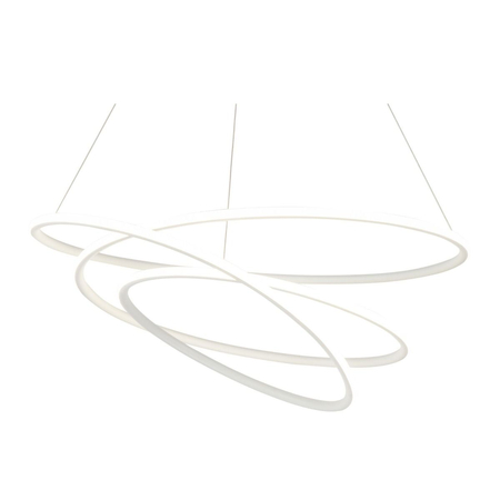 Lampa wisząca Maytoni MOD101PL-L88W Nola - Biała