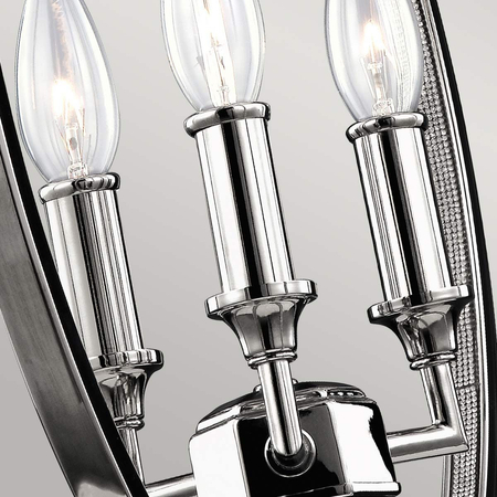 Lampa wisząca Elstead Lighting Corinne szary FE-CORINNE-3P-M
