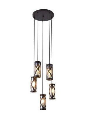 Lampa wisząca Rabalux Oberon 5340 Brązowy