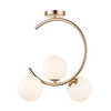 Lampa sufitowa MOLECULE Zuma Line C0454-03Q-F7AA złoty
