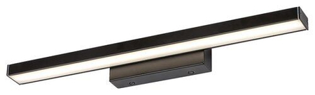 Lampa łazienkowa Rabalux John 5732 czarny matowy