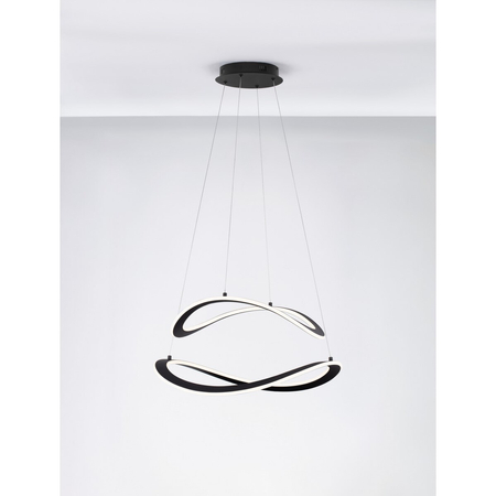 Lampa wisząca Luces Exclusivas LE44327 czarny