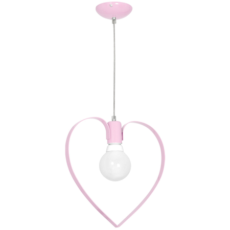 Milagro Lampa wisząca AMORE PINK 1xE27 MLP9953 RÓŻOWY