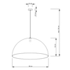 Lampa wisząca Sigma 30128 Sfera 90