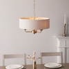 Lampa wisząca Endon Lighting Highclere 110723 mosiądz