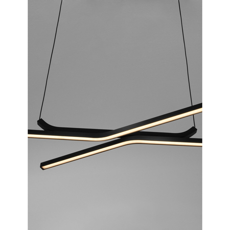 Lampa wisząca Luces Exclusivas MALERTA LE45418 czarny