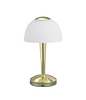 Lampa stołowa Trio 529990103 biały/złoty