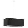 Sollux Lighting Żyrandol SANTA BIS 80 czarny SL.0780