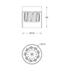 Plafon Zuma Line C0389-01A-0FD2 Gem