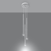 Sollux Lighting Lampa wisząca PASTELO 3P czarna SL.0471