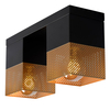Lampa sufitowa Lucide RENATE 21123/02/02 czarny/złoty