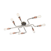 Lampa sufitowa Endon Lighting Hal 81610 miedziany