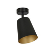 Lampa wisząca PRISM 1 BLACK / GOLD Emibig 406/1 czarny/złoty