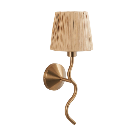 Kinkiet Endon Lighting Wriggle 114227 mosiądz