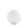 Lampa stołowa Ideal Lux 009131 Mapa Bianco TL1 D30